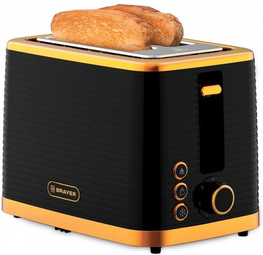 Тостер Brayer BR2100 черный