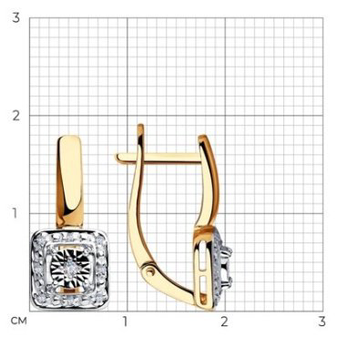 Diamant 51-220-00306-1 3.44 г золото, бриллиант купить,458449