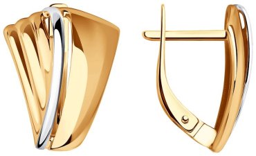 Серьги SOKOLOV 028900 вес 3.35 г золото, без вставок купить,249890