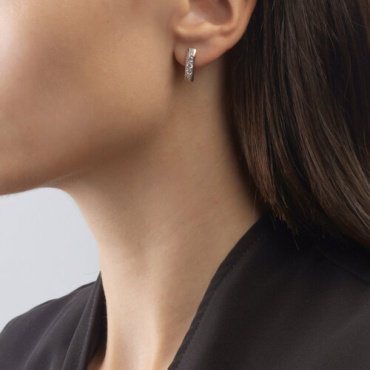 Серьги SOKOLOV 029883 вес 2.37 г золото, фианит купить,258590