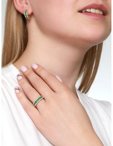 Серьги SOKOLOV 3020431 вес 3.47 г золото, изумруд - ForteMarket Серьги SOKOLOV 3020431 вес 3.47 г золото, изумруд купить,990000