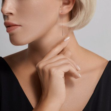 Серьги-цепочки SOKOLOV 1022171 вес 0.71 г золото, бриллиант - ForteMarket Серьги-цепочки SOKOLOV 1022171 вес 0.71 г золото, бриллиант купить,185540