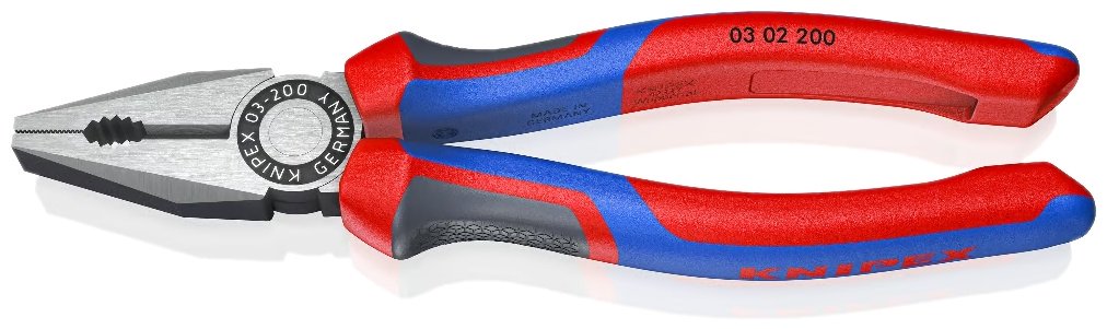 Knipex плоскогубцы 03 02 200 200 мм