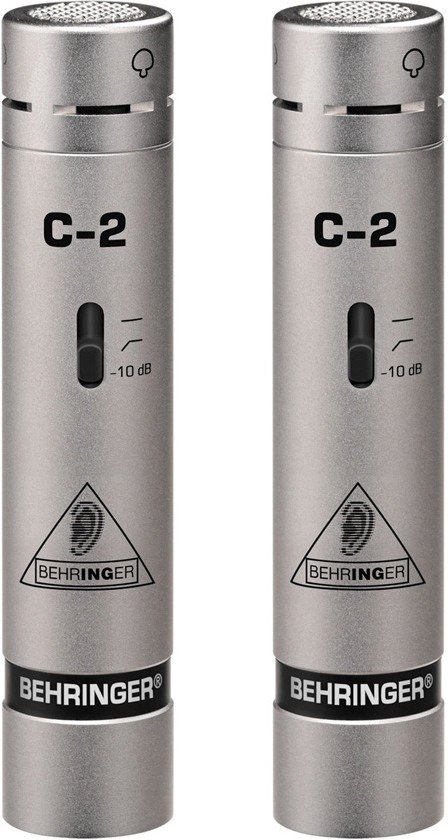Микрофон Behringer C-2 серебристый купить,35000