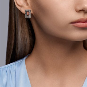 Серьги Diamant 94-120-01905-1 вес 3.955 г серебро, без вставок купить,21546