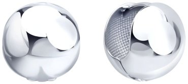Серьги Diamant 94-120-02339-1 вес 4.6 г серебро, без вставок купить,28857