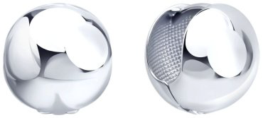 Серьги Diamant 94-120-02339-1 вес 4.6 г серебро, без вставок купить,28857