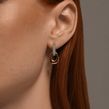 Серьги SOKOLOV 0200344 вес 4.12 г золото, фианит купить,412996