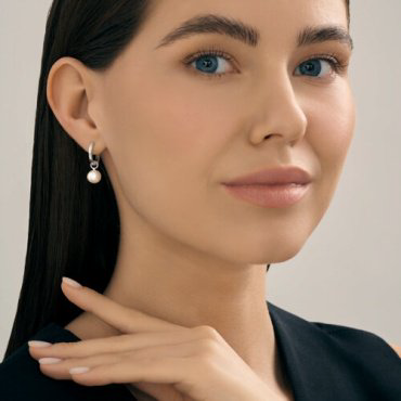 Конго SOKOLOV 792458_s вес 3.47 г серебро, жемчуг купить,328320