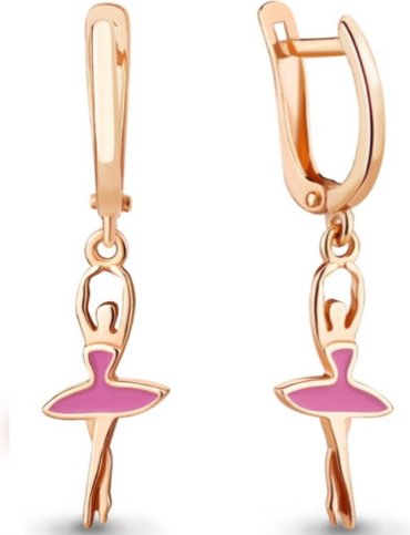 Серьги AQUAMARINE 33661.6 вес 1.78 г серебро, без вставок купить,25650