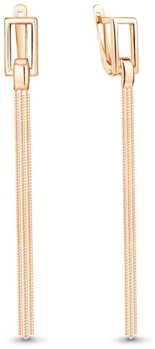 Серьги AQUAMARINE 34082.6 вес 2.82 г серебро, без вставок купить,24932