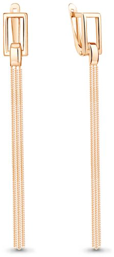 Серьги AQUAMARINE 34082.6 вес 2.82 г серебро, без вставок купить,24932