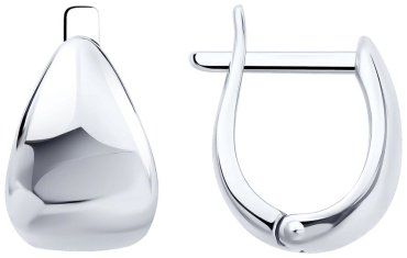 Серьги SOKOLOV 94027057 вес 3.04 г серебро, без вставок купить,13499