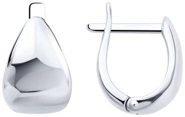 Серьги SOKOLOV 94027057 вес 3.04 г серебро, без вставок купить,13499