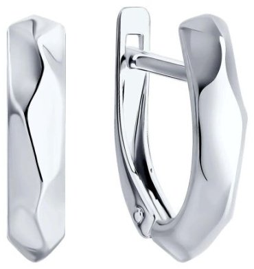Серьги Diamant 94-120-02011-1 вес 2.14 г серебро, без вставок купить,15390