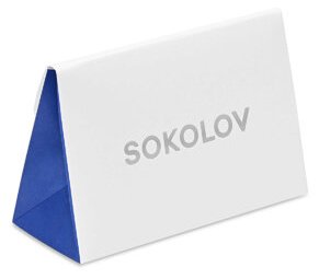 Серьги SOKOLOV 94022965_s вес 1.86 г серебро, без вставок купить,13338