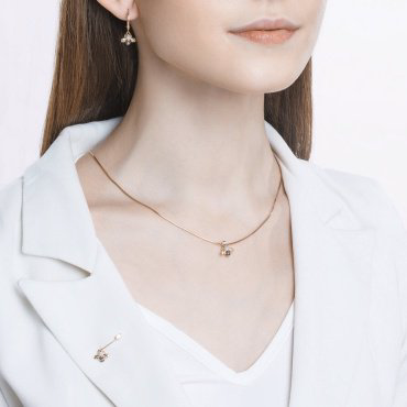Серьги SOKOLOV 7020091 вес 2.88 г золото, бриллиант купить,430051