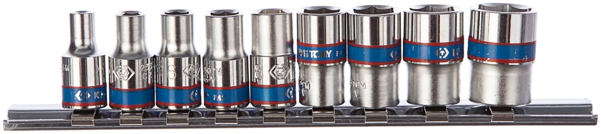 KING TONY набор торцевых головок 1/4 2509MR 9 шт
