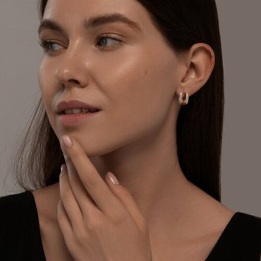 Серьги SOKOLOV 0200343 вес 3.78 г золото, фианит купить,439520