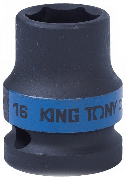 KING TONY торцевая головка ударная 1/2 453516M 1 шт