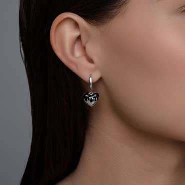 Серьги SOKOLOV 94026800 вес 4.53 г серебро, без вставок купить,31806