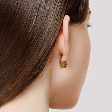 Серьги SOKOLOV 7020067 вес 3.69 г золото, бриллиант - ForteMarket Серьги SOKOLOV 7020067 вес 3.69 г золото, бриллиант купить,901293