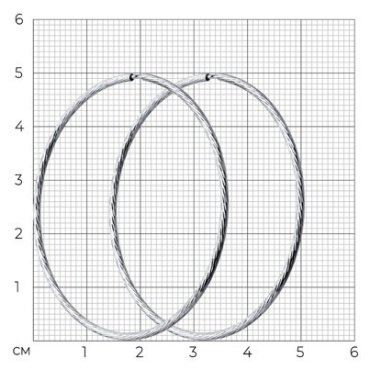 Конго Diamant 94-124-01872-1 вес 3.72 г серебро, без вставок купить,15236