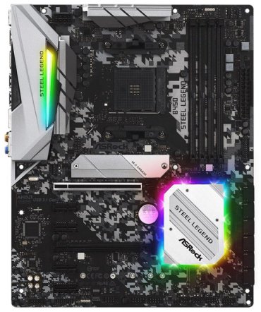 Материнская плата ASRock B450 Steel Legend (90-MXBA00-A0UAYZ)