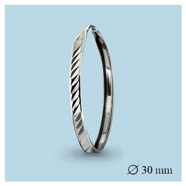 Конго AQUAMARINE 32083 вес 2.4 г серебро, без вставок купить,32832