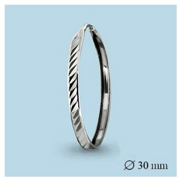 Конго AQUAMARINE 32083 вес 2.4 г серебро, без вставок купить,32832