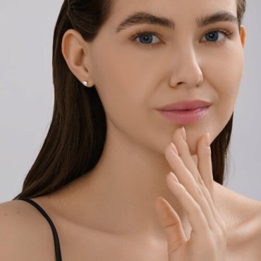 Серьги Diamant 51-122-02873-1_s вес 0.91 г золото, фианит купить,72641