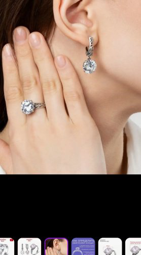 Серьги Красная пресня 3387798 вес 8.6 г серебро, фианит купить,27034