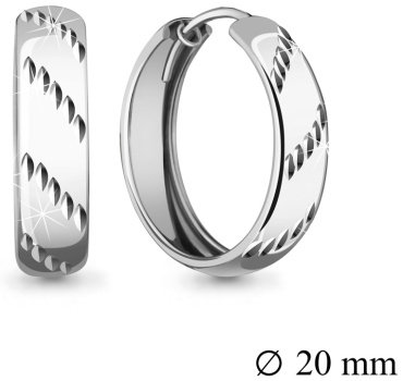 Конго AQUAMARINE 31373 вес 2.8 г серебро, без вставок купить,29780