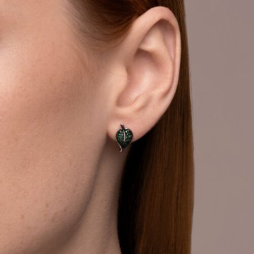 Серьги SOKOLOV 94026468 вес 2.09 г серебро, фианит купить,15390