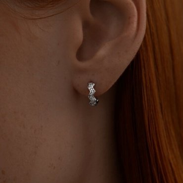 Серьги SOKOLOV 94025970 вес 1.83 г серебро, фианит купить,14364