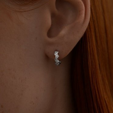 Серьги SOKOLOV 94025970 вес 1.83 г серебро, фианит купить,14364