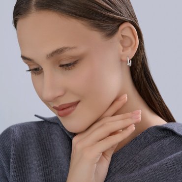 Серьги SOKOLOV 94027214 вес 3.01 г серебро, фианит купить,16997