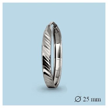Конго AQUAMARINE 32068 вес 2.84 г серебро, без вставок купить,24793