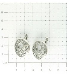 Серьги Красная пресня 3302313 вес 5.9 г серебро, без вставок купить,20518
