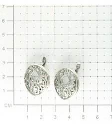 Серьги Красная пресня 3302313 вес 5.9 г серебро, без вставок купить,20518