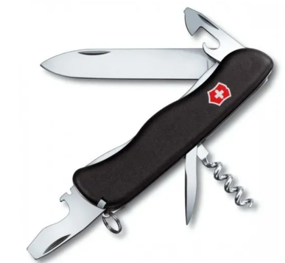 Нож складной Victorinox Nomad 0.8353.3 чёрный купить,NaN