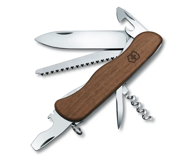 Нож складной Victorinox Forester Wood 0.8361.63 коричневый  купить,NaN