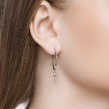 Серьги SOKOLOV 94023887 вес 2.18 г серебро, без вставок купить,11579