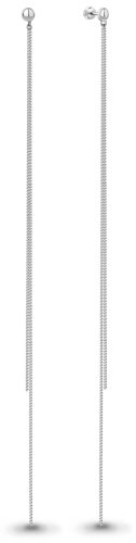 Серьги AQUAMARINE 34349.5 вес 4.84 г серебро, без вставок купить,34944