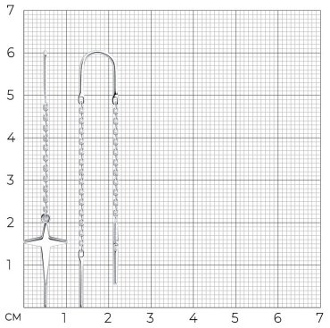 Серьги-цепочки SOKOLOV 94024813-sk23 вес 1.73 г серебро, без вставок купить,15390