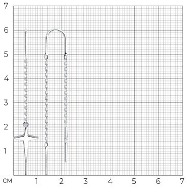 Серьги-цепочки SOKOLOV 94024813-sk23 вес 1.73 г серебро, без вставок купить,15390