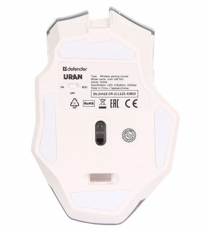 Мышь Defender Uran GM-503 White