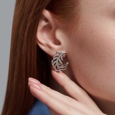 Серьги Diamant 94-120-02005-1 вес 5.93 г серебро, фианит купить,24932