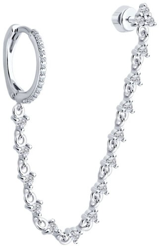 Кафф SOKOLOV 94170364 вес 3.2 г серебро, фианит купить,29752