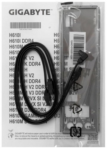 Материнская плата GIGABYTE H610M D3W DDR4 купить,0